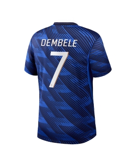 Billige Fotballdrakt Frankrike Ousmane Dembele #7 Replika Hjemmedrakt VM 2026 Kortermet Billige Fotballdrakt Frankrike Ousmane Dembele #7 Replika Hjemmedrakt VM 2026 Kortermet
